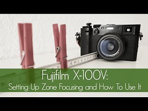 Fujifilm X100V: Zone Focusing Setup and Usage