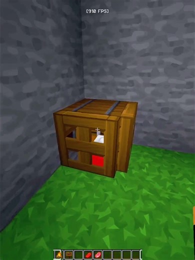 Building the Smallest House in Minecraft