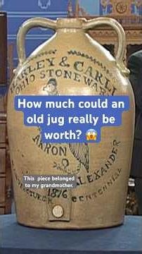 Is this the most expensive jug you've ever seen? #pottery #familystuff