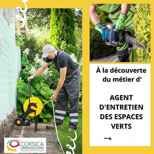 À la découverte du métier d'agent entretien espaces verts