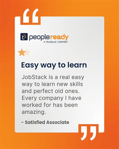 JobStack isn’t just about earning — it’s about learning! 💪 From retail to hospitality and beyond, every shift is a chance to learn new skills and explore new industries. Ready to see where 2026 can take you? Download the app today! bit.ly/JobStackApp #JobSearch | PeopleReady