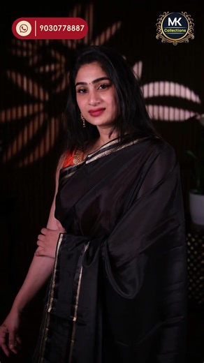 Plain Elegant Sarees Collection 2026 | Sarees at MK Collections | Trendy Simple Party Wear Sarees