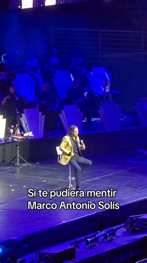 Concierto de Marco Antonio Solís en Santiago 2025