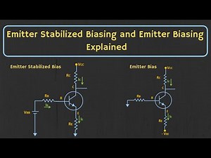 Transistor Biasing: Emitter Stabilized Bias and Emitter Bias Configuration Explained Video Lecture | Crash Course (English) for Electrical Engineering - GATE