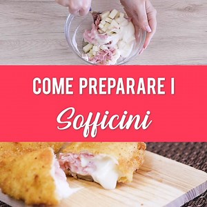 Un'idea sfiziosa per una cena diversa dal solito 😋. I SOFFICINI FATTI IN CASA saranno davvero graditi da tutti. Trovate la ricetta nei commenti. | Fidelity Cucina