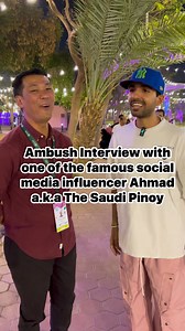 11K views · 880 reactions | The Saudi Pinoy-Ambush interview sa isa sa mga hinahangaan ng ating mga kababayan dahil sa kanyang pampagoodvibes #viralvideoシ #alsuwaidipark #everyone #philippinesweek #riyadhseaso #October2024 | DJ Surdo Salanap | Facebook