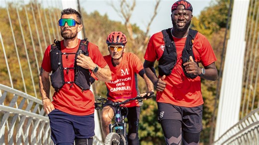 Vers une participation décuplée au Marathon des Capables, ce défi inclusif reliant Paris à Marseille en 18 jours
