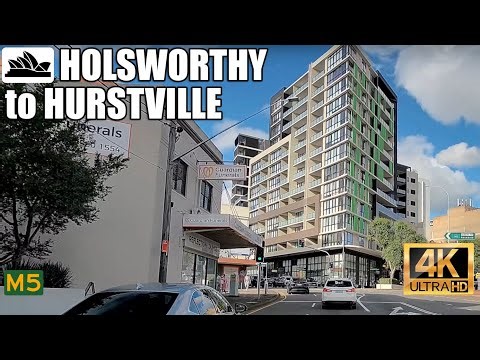 4K Sydney drive: Holsworthy to Hurstville via M5