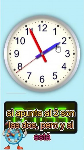 Aprender a Leer las #Horas Fácilmente en 50 seg.: Con #Relojes de Manecillas 🕒 La #hora Tutorial
