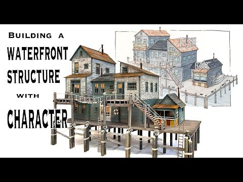 Building a waterfront structure with character!