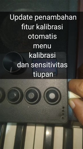 Akhirnya selesai juga untuk penambahan kalibrasi otomatis, dan menu sensitivitasnya. Next update tinggal tambahin ribbon sensor. Pantau terus ya.. #controller #korgindonesia #musically #korgpa4x #midi #indonesia #dangdut #musikindonesia #diy #project #diyproject #
