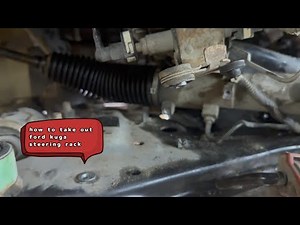 how to take out ford kuga steering rack Ame motors
