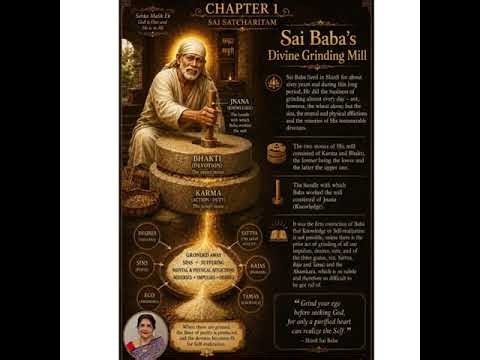 Sai Satcharitra—Chapter 1-(Graind Your Ego—Selfishness—Sins-Ignorance)#shirdisaibaba#saisatcharitra