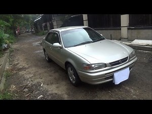 1997 Toyota Corolla 1.6 SE G. Start Up & In Depth Review
