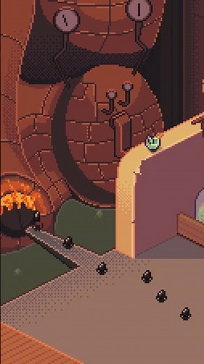 Kamaji's Boiler Room (from Spirited Away (千と千尋の神隠し)) #pixelart