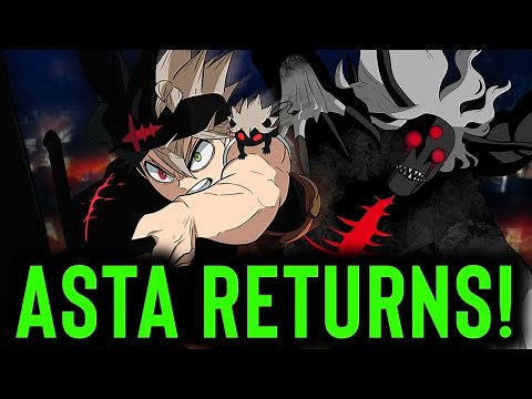 ASTA SAVES THE CLOVER KINGDOM! New Devil Union Transformation COMPLETE - Black Clover