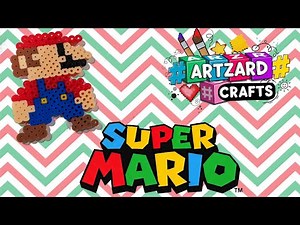 We made Super Mario using Perler Beads! #nintendo #artsandcrafts