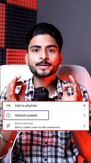 Youtube altered content kya hai | altered content kya hai | altered content youtube kya hai #shorts