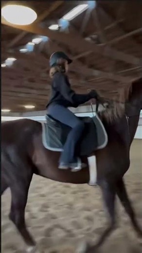 Rode Val on Monday! I wasn’t focusing on eq🥲 #horse #saddleseat #fypviral #makemefamous #equestrian