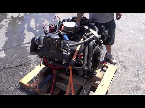 Mercruiser 454 ci Complete Engine Drop In 7.4 Motor Bravo GM Big Block V8 #117