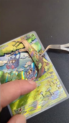 Tangela 3D Pokémon Card! Put off making Tangela for so long. But it was so worth the wait. #pokémon