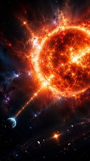 Big Giant Star 650 Light year's Away Betelgeuse!!!!😱😱😱😱😱 #shorts #science #space
