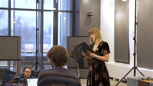 Over winter break, The School of Humanities, Arts and Social Sciences at Stevens partnered with Harvard University and Pratt Institute for an immersive spatial-audio workshop hosted on campus. Together, they designed and built a custom 28-channel, 360° sound system to realize Director David Levine’s vision of “Salome” by Richard Strauss, pushing the boundaries of live opera through dynamic sound design. At Stevens, creativity doesn’t take a break. Special shoutout to the creative team who brough