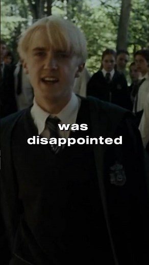 The REAL Reason Draco Wanted To Be Friends With Harry Potter😱