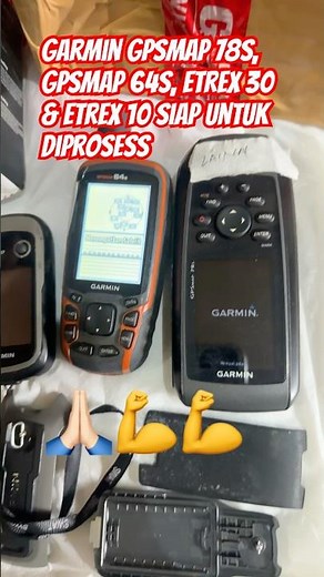 Service garmin gpsmap 78s, gpsmap 64s, etrex 30 & etrex 10