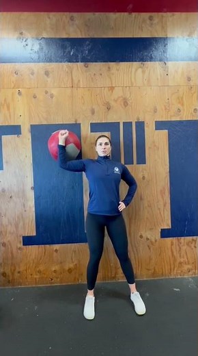 90/90 Isometric Shoulder External Rotation with Medicine Ball Against Wall Body Rotations