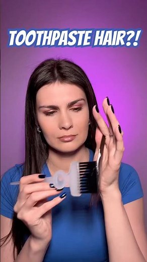Lightening My Hair with Toothpaste