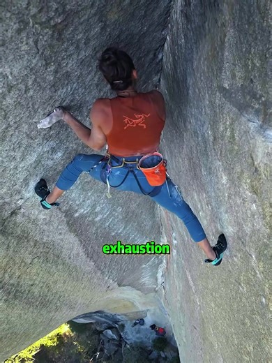 This Woman’s Strength Will Leave You SPEECHLESS. 😳#climbing #extremesport