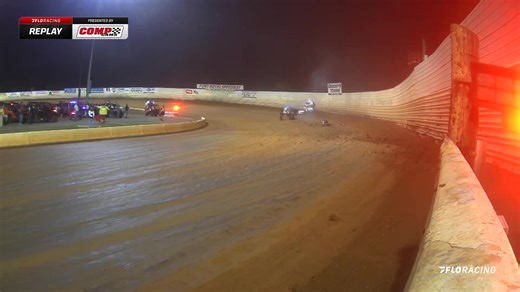 😮Mike Wagner is okay after this wild ride in #Tuscarora50 heat races! You can see High Limit Racing from Port Royal Speedway live over on FloRacing YouTube now: https://www.youtube.com/watch?v=W24fYq3hyfU | FloRacing