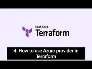 4. How to use Azure provider in Terraform
