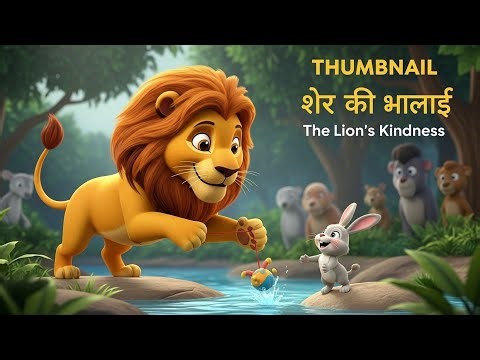 #3DCartoon #LionStory #SimbuTheHero #CartoonKahani Style #KidsStory #Friendship #Kindness SRKTVHINDI