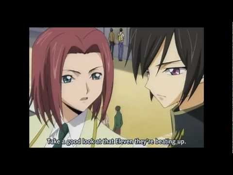 Code Geass - Lelouch and Kallen Save Vendor from Bullying