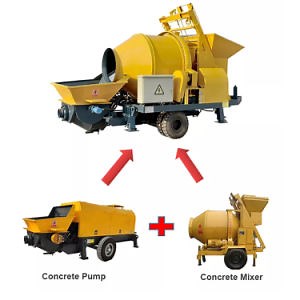 [Hot Item] Electric Small Concrete Mixer Pump Concrete Pump with Sprayer Concrete Pump Hose