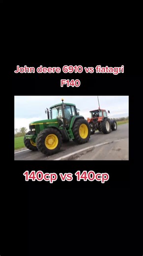 John Deere 6910 vs Fiatagri F40: Tractor Comparison
