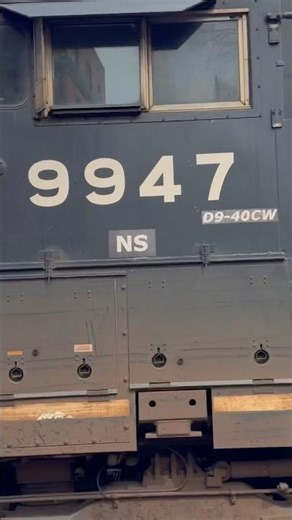 NS 9947 leads 29G-18 | 3-18-2026 #norfolksouthern #railroad #railroaders