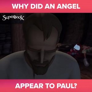 Paul was praying in a ship caught in a storm when an angel suddenly appeared to him! 😮😮😮 Be a member of the CBN Animation Club to watch Superbook full episodes and get DVDs! https://go.cbn.com/uHuu | Superbook