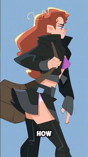 How I create my comic - Consistent Characters 👌 #animation #procreate #comics #shorts #short