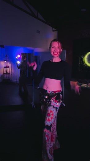 Elena Markina-Harrison 🐷 on Instagram: "A festive isolation combo to get you moving and grooving! Quick, fun, and perfect for all levels who love a challenge. Catch the full sequence on Patreon: patreon.com/Elena_Harrison 💖 #BellyDance #DanceChallenge #SugarplumFairy #IsolationCombo #PatreonExclusive #GoldenIslesBellyDance"