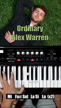 ORDINARY PIANO TUTORIAL