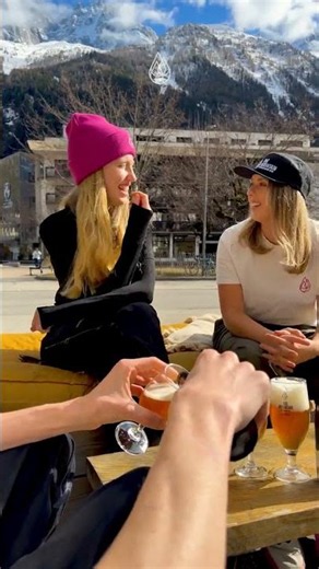 Find outdoor fusion food and Mont Blanc views