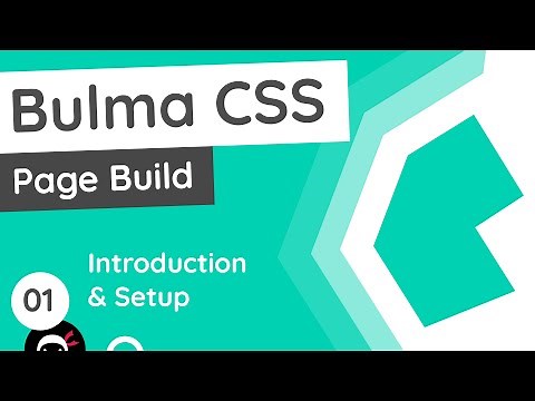 Bulma CSS Tutorial (Product Page Build) #1 - Intro & Setup