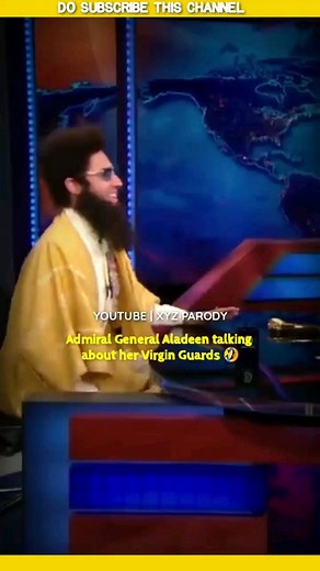 xyz parody on Instagram: "Admiral General Aladin funny interview 😃😂 The Dictator funnyadmiralgeneraladmiral #generalaladeen #thedictatorfunnyscenes #generalaladeen #conan #funny #thedictator #viralreels #reelitandfeelit #instagramreels #insta #wadia #fyp @ielts.with.mini @biologywithyogesh @vancityreynolds @chrishemsworth @leomessi @bdzboxing @emilydidonato @kevinhart4real @loganpaul @gal_gadot @"