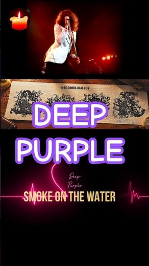 DEEP PURPLE : Smoke On The Water #music #rock #heavymetal #lyrics