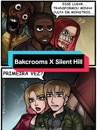 arte por @chloesimagination no instagram #viral #fyp #backrooms #silenthill #meme
