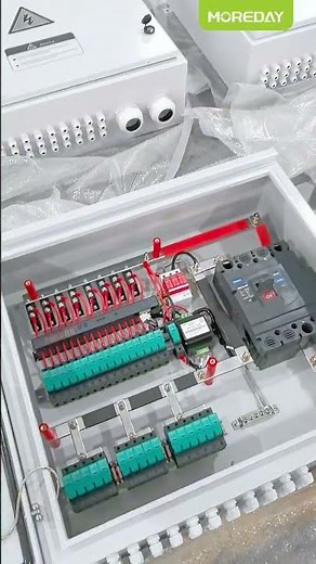How a DC Combiner Box is Built | Solar System Explained ⚡