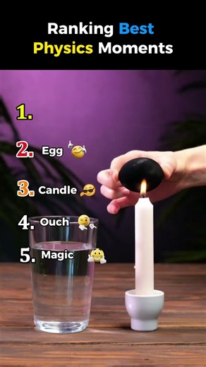 Ranking Best Physics Moments | #shorts